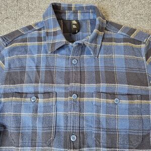 Mountain Hard Wear‎ Organic Cotton Flannel Blanket Shirt Size Large
